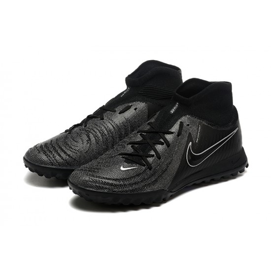 Nike Phantom Luna Elite TF High Top Black Football Boots & Shoes