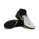 Nike Phantom Luna Elite TF High Top Black White Gold Football Boots & Shoes