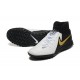 Nike Phantom Luna Elite TF High Top Black White Gold Football Boots & Shoes