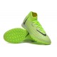 Nike Phantom Luna Elite TF High Top Green Black Football Boots & Shoes