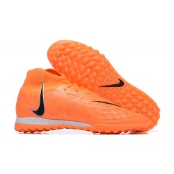 Nike Phantom Luna Elite TF High Top Orange Black Football Boots & Shoes 