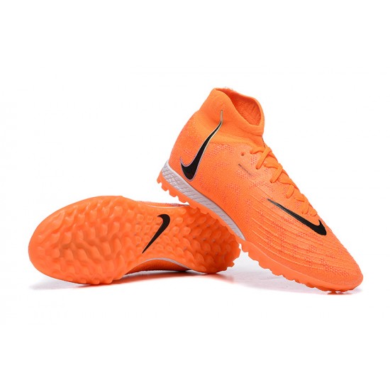 Nike Phantom Luna Elite TF High Top Orange Black Football Boots & Shoes