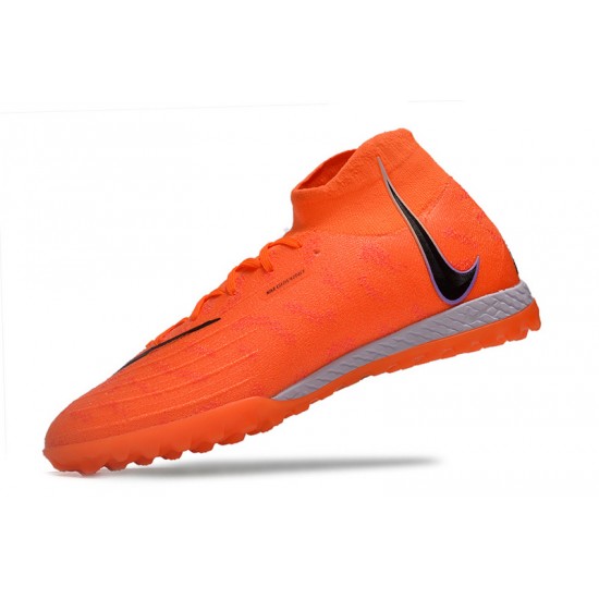 Nike Phantom Luna Elite TF High Top Orange Football Boots & Shoes