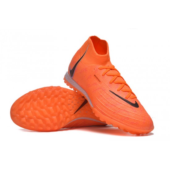 Nike Phantom Luna Elite TF High Top Orange Football Boots & Shoes