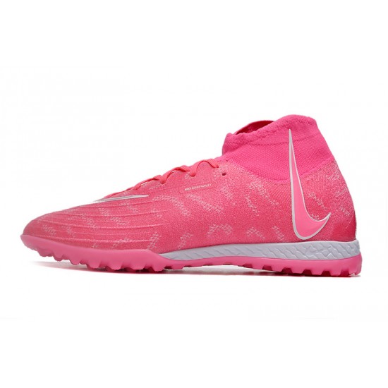 Nike Phantom Luna Elite TF High Top Peach Football Boots & Shoes