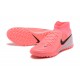 Nike Phantom Luna Elite TF High Top Pink Black Grey Football Boots & Shoes