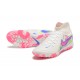 Nike Phantom Luna Elite TF High Top Pink White Blue Football Boots & Shoes