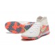 Nike Phantom Luna Elite TF High Top White Gold Orange Football Boots & Shoes