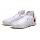 Nike Phantom Luna Elite TF High Top White Pink Football Boots & Shoes