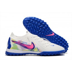 Nike Phantom Luna Elite TF Low Blue White Football Boots & Shoes 