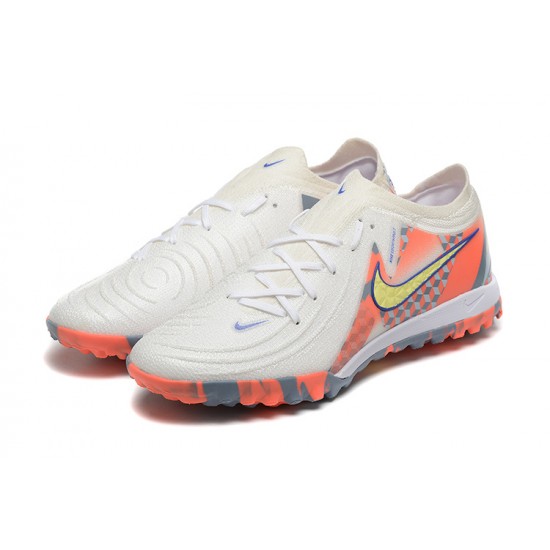 Nike Phantom Luna Elite TF Low Orange White Yellow Football Boots & Shoes