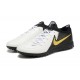 Nike Phantom Luna Elite TF Low White Black Gold Football Boots & Shoes