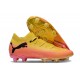 Puma Future Firm Ground Men Yellow Pink Football Shoes