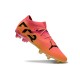 Puma Future Firm Ground Men Yellow Pink Football Shoes