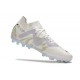 Puma Future Ultimate MG Unisex White Purple Football Shoes