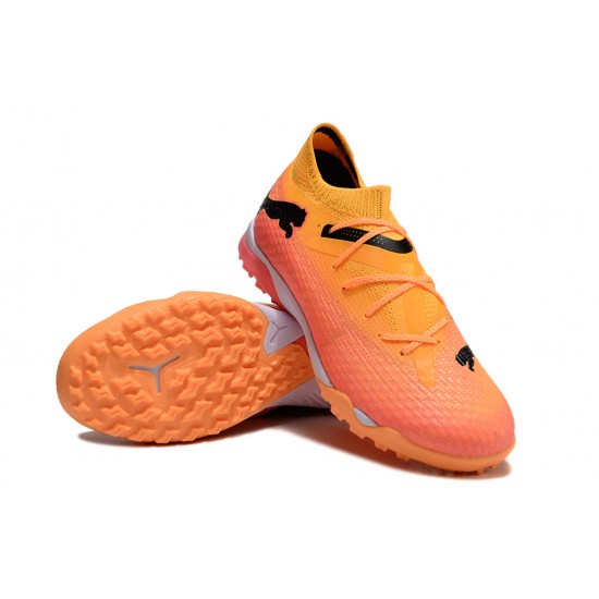 Puma Future X Powercat Turf Men Pink Orange Football Shoes