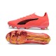 Puma Ultra Ultimate Firm Ground Men Orange Pink Football Shoes