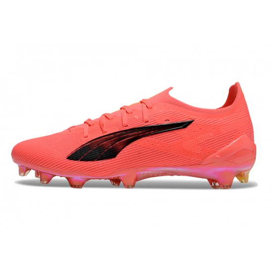 Puma Ultra Ultimate Firm Ground Men Orange Pink Football Shoes