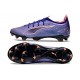 Puma Ultra Ultimate Firm Ground Men Purple Black Football Shoes