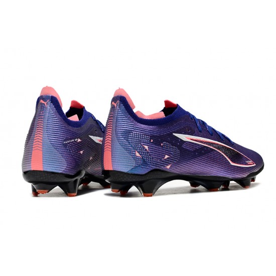 Puma Ultra Ultimate Firm Ground Men Purple Black Football Shoes