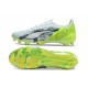 Puma Ultra Ultimate Firm Ground Men Yellow Grey Football Shoes