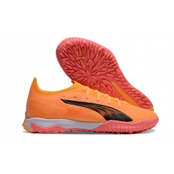 Puma Ultra Ultimate Turf Men Pink Orange Football Shoes