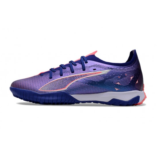 Puma Ultra Ultimate Turf Men Purple White Football Shoes