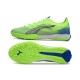 Puma Ultra Ultimate Turf Men Yellow Blue Football Shoes