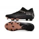 Puma Future 7 Ultimate FG-AG Black Brown Low Football Boots & Shoes