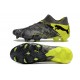 Puma Future 7 Ultimate FG-AG Black Yellow Green Low Football Boots & Shoes