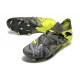 Puma Future 7 Ultimate FG-AG Black Yellow Green Low Football Boots & Shoes