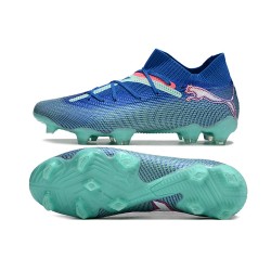 Puma Future 7 Ultimate FG-AG Blue Ltblue Low Football Boots & Shoes