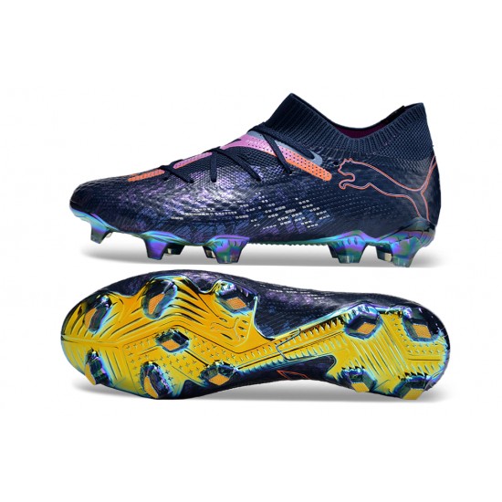 Puma Future 7 Ultimate FG-AG Deep Blue Purple Low Football Boots & Shoes