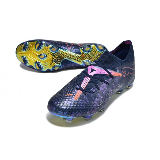 Puma Future 7 Ultimate FG-AG Deep Blue Purple Low Football Boots & Shoes