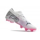 Puma Future 7 Ultimate FG-AG Pink White Black Low Football Boots & Shoes