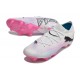 Puma Future 7 Ultimate FG-AG Pink White Black Low Football Boots & Shoes