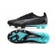 Puma Ultra Ultimate FG Black Ltblue Low Football Boots & Shoes