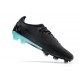 Puma Ultra Ultimate FG Black Ltblue Low Football Boots & Shoes