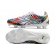 Puma Ultra Ultimate FG White Black Red Low Football Boots & Shoes