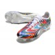 Puma Ultra Ultimate FG White Black Red Low Football Boots & Shoes